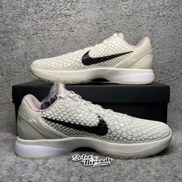 Nike Kobe 6 VI Proto \'All-Star Sail\' Size 13 Men Light Bone Black FQ3546-100